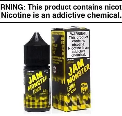 LEMON JAM BY JAM MONSTER SALT NIC 30ML