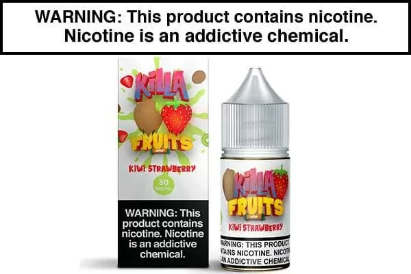 KIWI STRAWBERRY BY KILLA FRUITS SALT 30ML