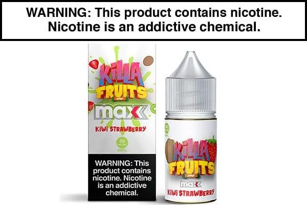 KIWI STRAWBERRY BY KILLA FRUITS SALT 30ML - Image 2