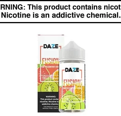 KIWI PASSIONFRUIT GUAVA BY 7 DAZE FUSION 100ML