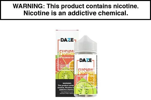 KIWI PASSIONFRUIT GUAVA BY 7 DAZE FUSION 100ML
