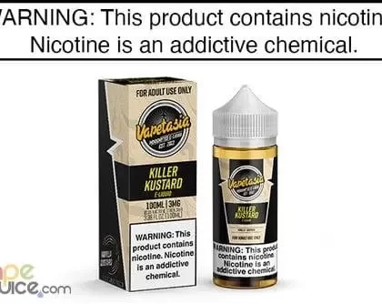 KILLER KUSTARD BY VAPETASIA 60ML/100ML
