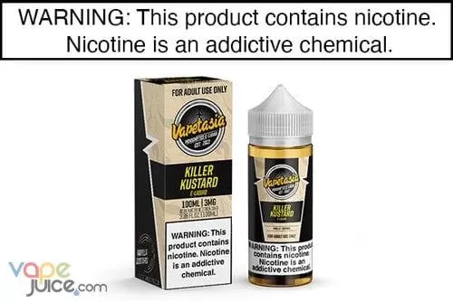 KILLER KUSTARD BY VAPETASIA 60ML/100ML