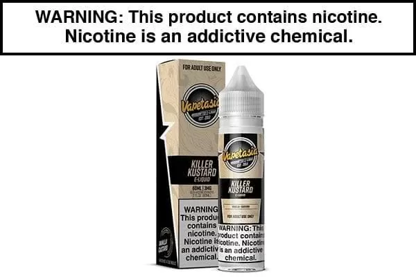 KILLER KUSTARD BY VAPETASIA 60ML/100ML - Image 2