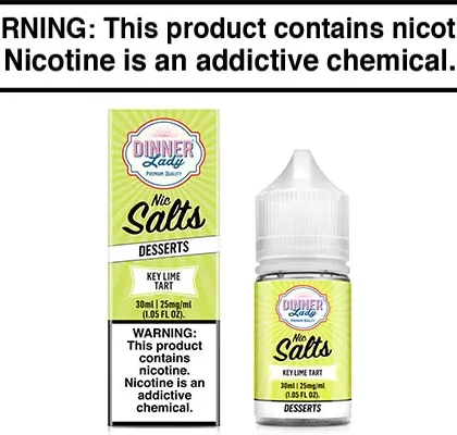 KEY LIME TART BY DINNER LADY SALTS 30ML