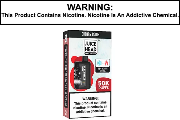 JUICE HEAD FLEX FREEZE 50K DISPOSABLE VAPE – 50,000 PUFFS