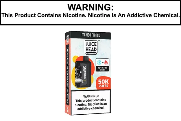 JUICE HEAD FLEX FREEZE 50K DISPOSABLE VAPE – 50,000 PUFFS - Image 3