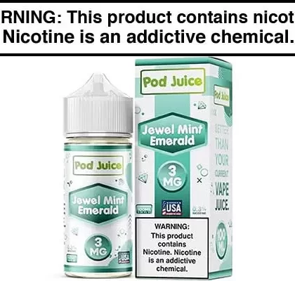 JEWEL MINT EMERALD BY POD JUICE 100ML