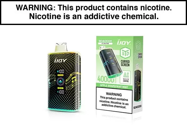 IJOY SD40000 DISPOSABLE VAPE – 40,000 PUFFS