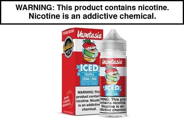 ICED TRAPPLE BY VAPETASIA KILLER FRUITS 100ML