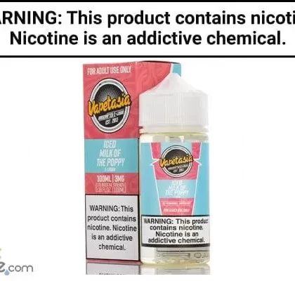 ICED MILK OF THE POPPY BY VAPETASIA 60ML/100ML