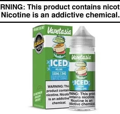 ICED MELONS BY VAPETASIA SYNTHETIC 100ML