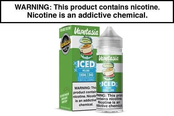ICED MELONS BY VAPETASIA SYNTHETIC 100ML