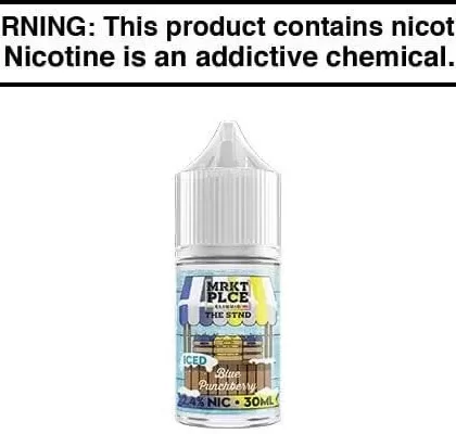 ICED BLUE PUNCH BERRY BY MRKT PLCE SALTS 30ML