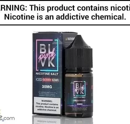 ICED BERRY KIWI BY BLVK UNICORN SALT 30ML