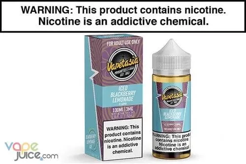 ICED BLACKBERRY LEMONADE BY VAPETASIA 60ML/100ML