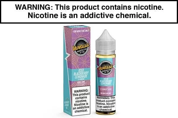 ICED BLACKBERRY LEMONADE BY VAPETASIA 60ML/100ML - Image 2