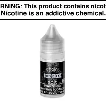 ICE BOX BY CHAIN VAPEZ SALT 30ML