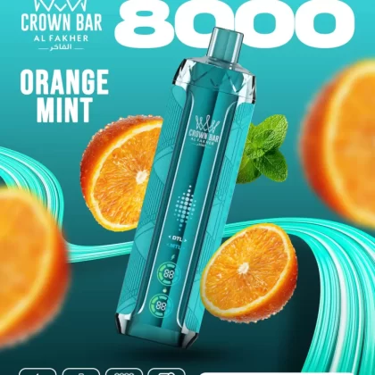 Al Fakher Vape 8000 - Orange Mint