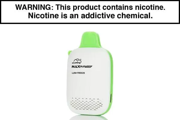 HYPPE MAX-AIR 5000 PUFF 13ML DISPOSABLE VAPE - Image 3