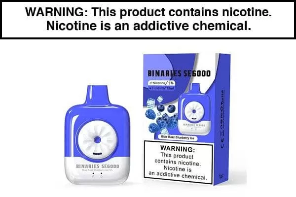 HORIZONTECH BINARIES CABIN SE6000 DISPOSABLE VAPE – 6000 PUFFS - Image 3