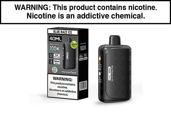 HORIZONTECH 100K DISPOSABLE VAPE – 100,000 PUFFS