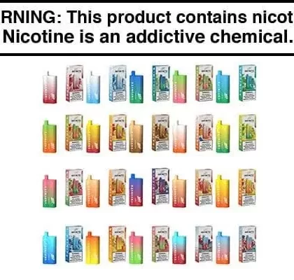 HITT INFINITE DISPOSABLE VAPE 8000 PUFFS – 20ML