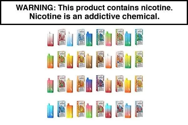 HITT INFINITE DISPOSABLE VAPE 8000 PUFFS – 20ML