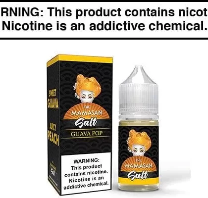 GUAVA POP BY THE MAMASAN SALTS 30ML