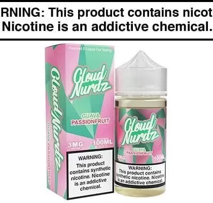 GUAVA PASSIONFRUIT BY CLOUD NURDZ TFN 100ML