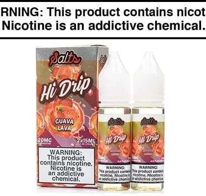 GUAVA LAVA BY HI-DRIP SALTS 30ML (2x15ML)