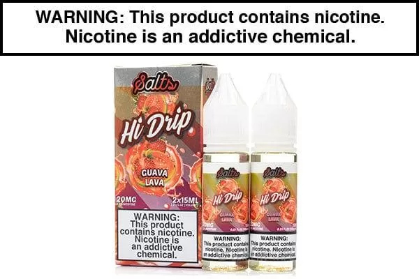 GUAVA LAVA BY HI-DRIP SALTS 30ML (2x15ML)