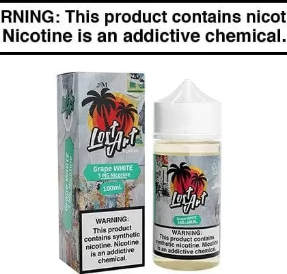 GRAPE WHITE BY LOST ART 100ML
