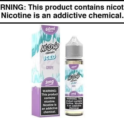 GRAPE ICED BY HI-DRIP CLASSICS 60ML