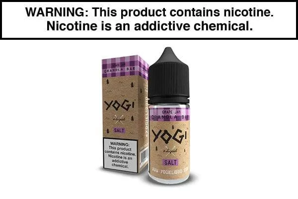 GRAPE JAM GRANOLA BAR BY YOGI SALT 30ML