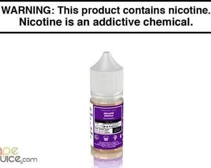 GRAPE DRINK BY GLAS BASIX NIC SALTS 30ML