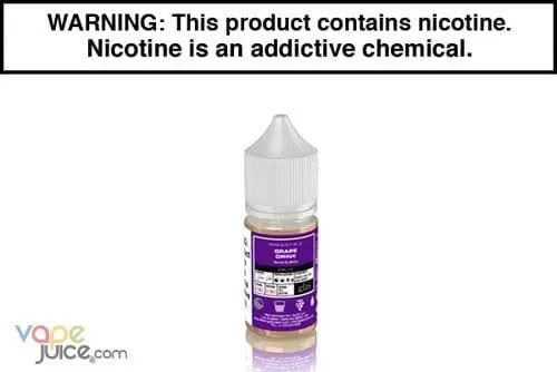 GRAPE DRINK BY GLAS BASIX NIC SALTS 30ML