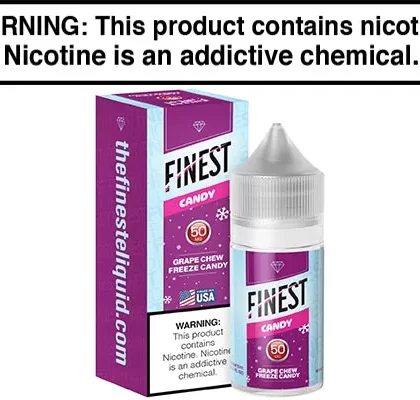 GRAPE CHEW FREEZE CANDY BY FINEST SALT 30ML
