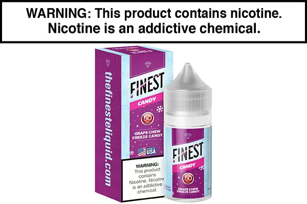 GRAPE CHEW FREEZE CANDY BY FINEST SALT 30ML