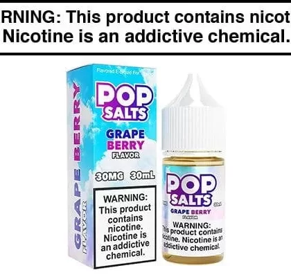 GRAPE BERRY BY POP SALTS 30ML
