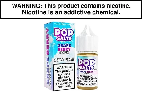 GRAPE BERRY BY POP SALTS 30ML