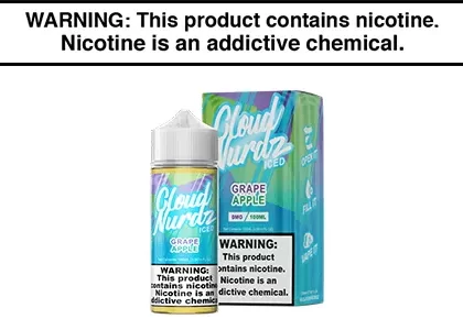 GRAPE APPLE ICED BY CLOUD NURDZ 100ML