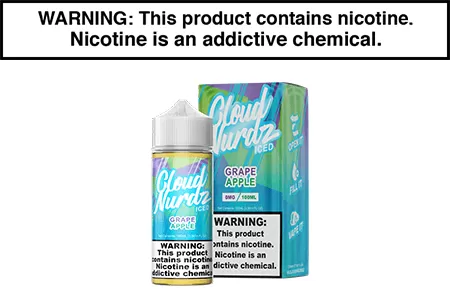 GRAPE APPLE ICED BY CLOUD NURDZ 100ML