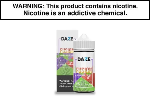 GRAPE APPLE ALOE BY 7 DAZE FUSION 100ML