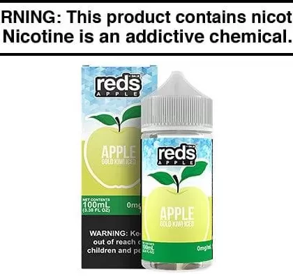 GOLD KIWI APPLE ICED BY REDS E JUICE 100ML