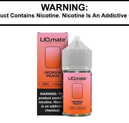 GEORGIA PEACH BY 7 DAZE LIQMATE SALTS 30ML