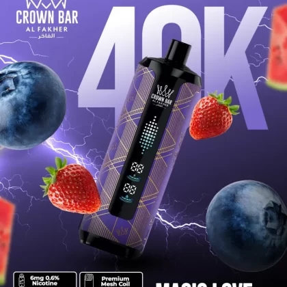Al Fakher Crown Bar Mega Max 40K - Magic Love