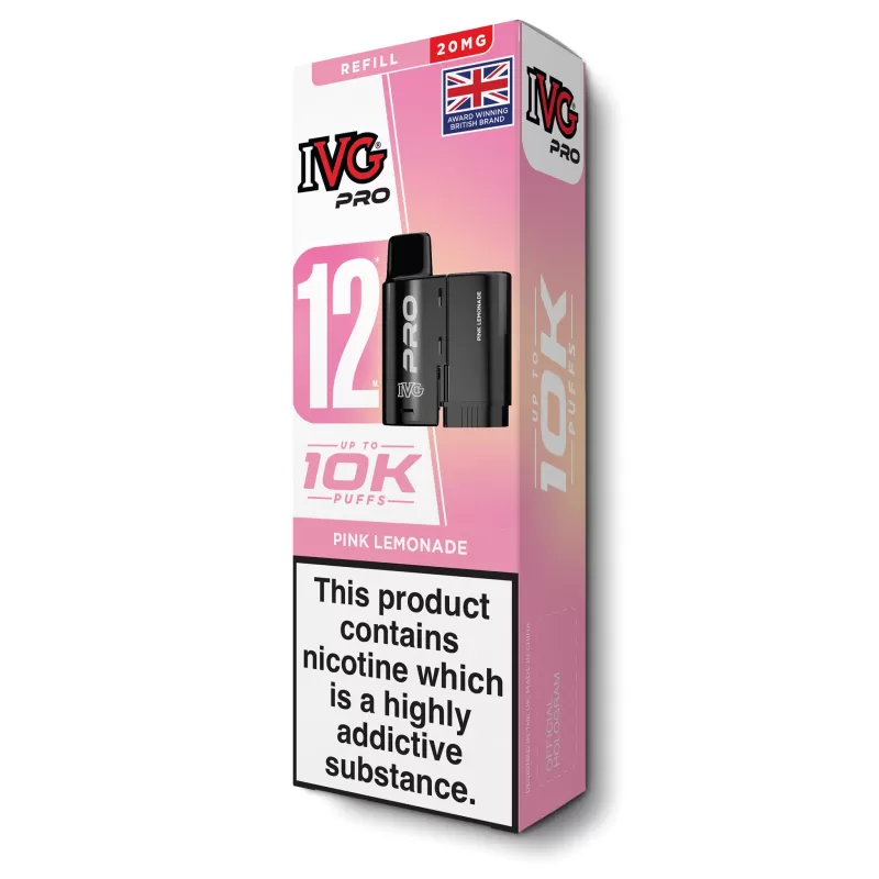 Pink Lemonade Pro 12 Refill Pod by IVG - 20 mg/ml