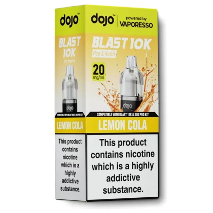 Lemon Cola Pod & Refill by Dojo Blast 10k - 20 mg/ml