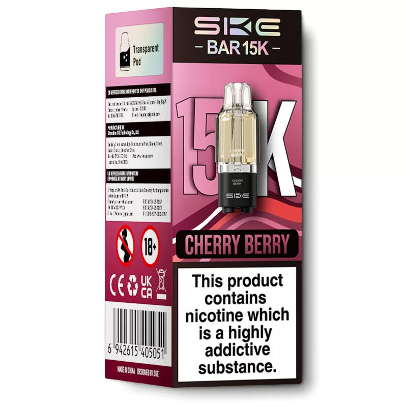 Cherry Berry by SKE Bar 15K - 20 mg/ml